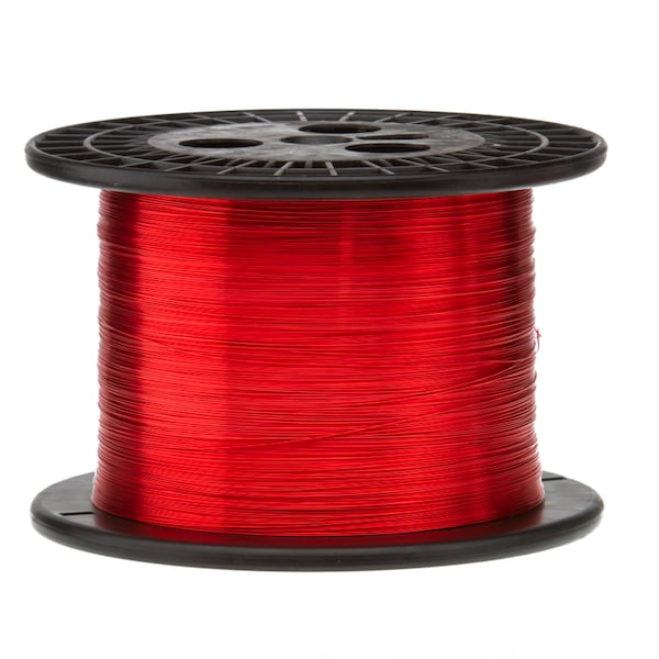 Magnet Wire, MW 80-C, 26 AWG, Red